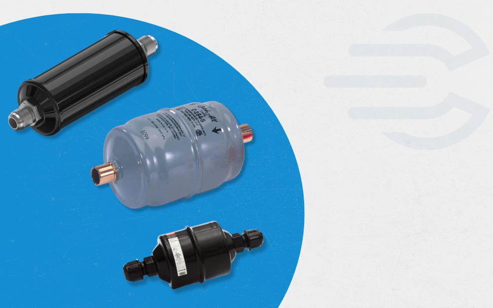 Filtros secadores para chillers e refrigeração industrial